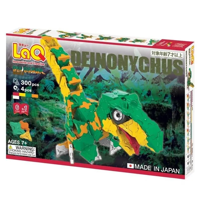 LaQ „Dinosaur World „T-Rex" konstruktorių rinkinys (300 el.) LaQ „Dinosaur World „T-Rex" konstruktorių rinkinys (300 el.)