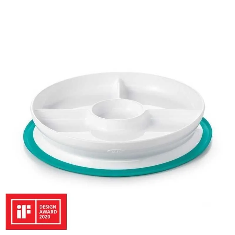 OXO prilimpanti vaikiška lėkštė su skiltimis - Prekės vaikams