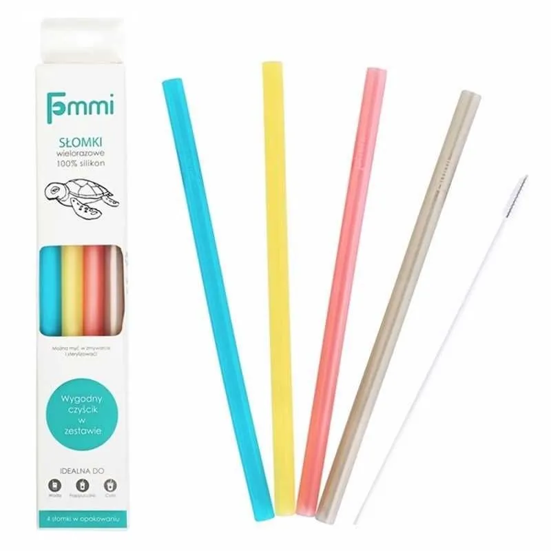 GoSilli daugkartinis silikoninis šiaudelis GoSilli daugkartinis silikoninis šiaudelis