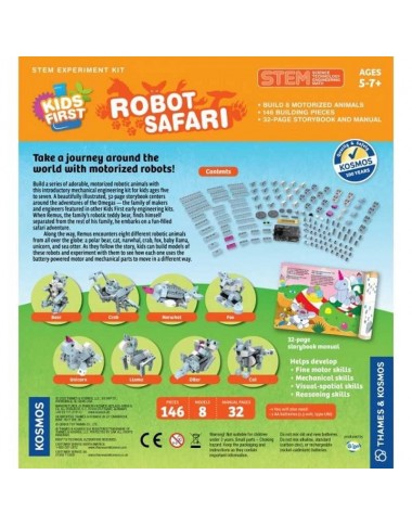 KOSMOS inžinerinis-mokslinis rinkinys "Robotai-ateiviai"