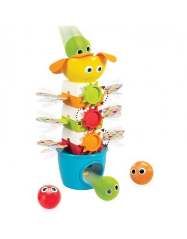 Yookidoo muzikinis bokštas su kamuoliukais - Lavinamieji žaislai kūdikiams