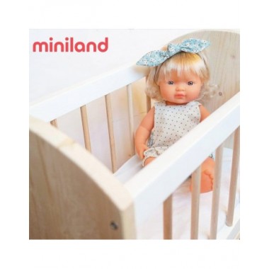 Miniland lėlė mergaitė - Žaislų parduotuvė