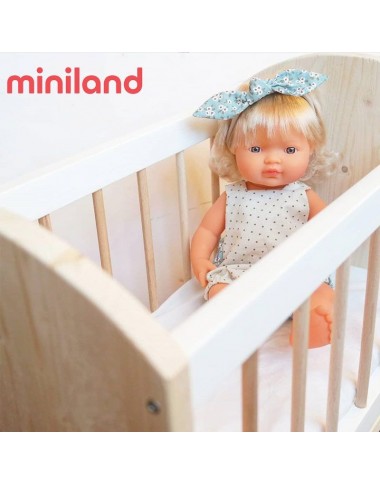 Miniland lėlė mergaitė - Žaislų parduotuvė