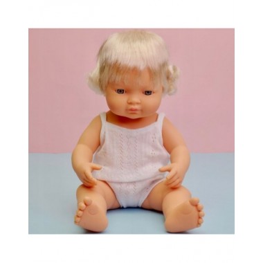 Miniland lėlė mergaitė - Žaislų parduotuvė