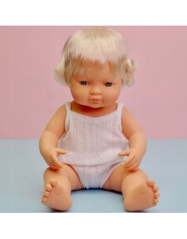 Miniland lėlė mergaitė - Žaislų parduotuvė