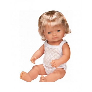 Miniland lėlė mergaitė - Žaislų parduotuvė