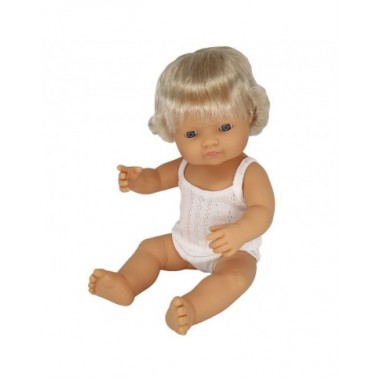Miniland lėlė mergaitė - Žaislų parduotuvė