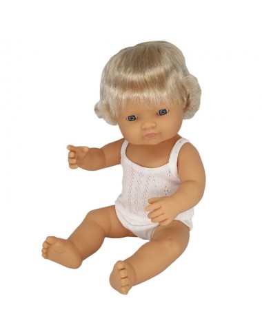 Miniland lėlė mergaitė - Žaislų parduotuvė
