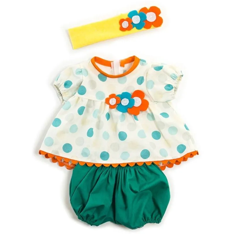 Miniland leļļu drēbju kleita (38 cm)