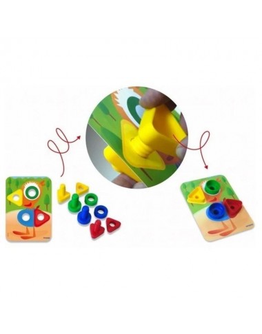 Miniland izglītojošs skrūvju komplekts