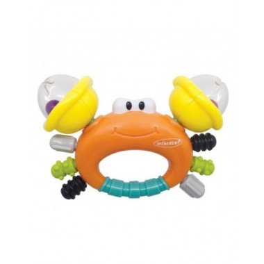 Infantino barškutis-kramtukas Krabas