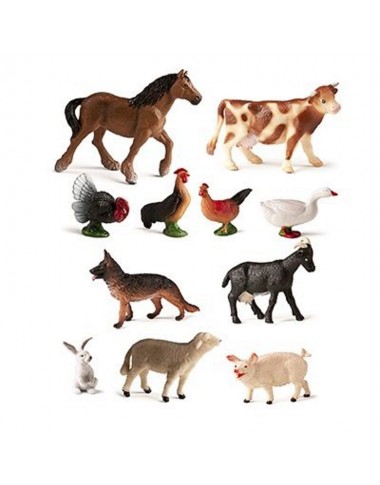 Miniland fermas dzīvnieki (11 gab.)