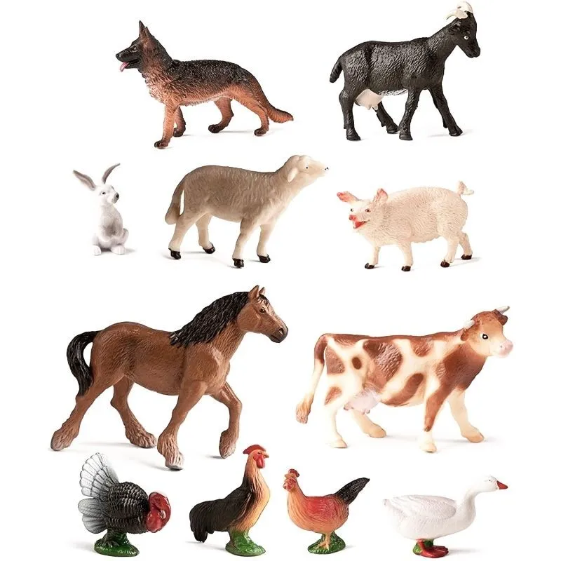 Miniland fermas dzīvnieki (11 gab.)