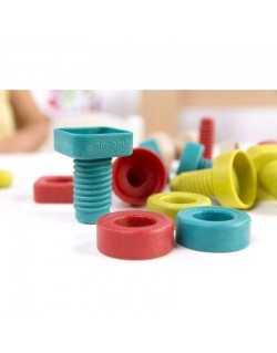 Miniland EKO lavinamasis varžtukų rinkinys - Lavinamieji žaislai vaikams nuo 2 metų