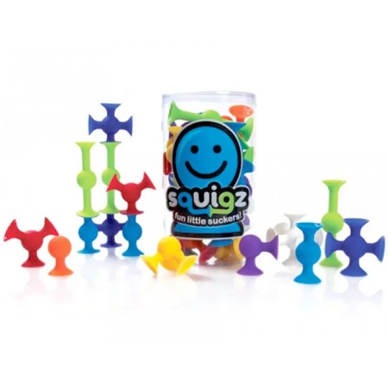 Squigz lipšniukai (24vnt) - Lavinamieji žaislai vaikams Squigz lipšniukai (24vnt) - Lavinamieji žaislai vaikams