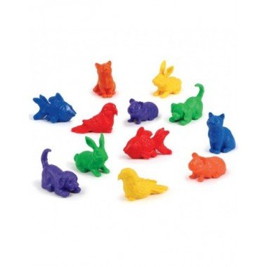 Figūrėlės naminiai gyvūnai - Lavinamieji žaislai vaikams nuo 3 metų