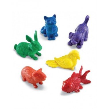 Figūrėlės naminiai gyvūnai - Lavinamieji žaislai vaikams nuo 3 metų