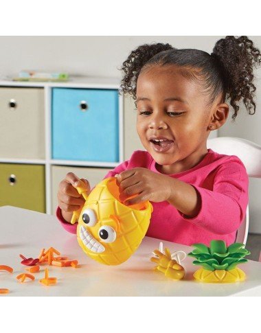 Emocijų ananasas - Lavinamieji žaislai vaikams nuo 3 metų