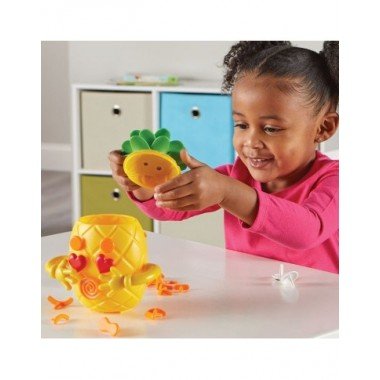 Emocijų ananasas - Lavinamieji žaislai vaikams nuo 3 metų