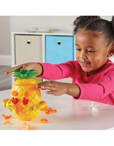 Emocijų ananasas - Lavinamieji žaislai vaikams nuo 3 metų