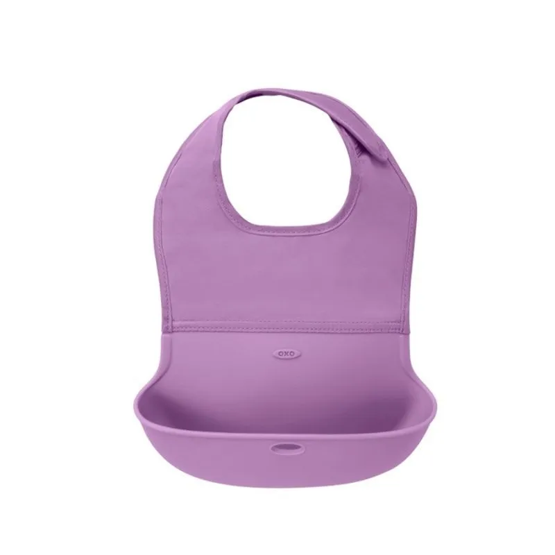 OXO silikoninis seilinukas su kišene - Prekės kūdikiams