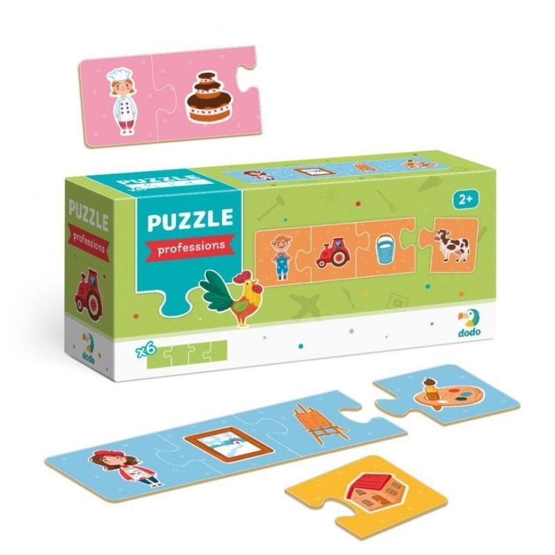 Dodo dėlionė vaikams - Dėlionės vaikams nuo 2 metų