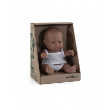 Miniland lėlė berniukas - Žaislų parduotuvė