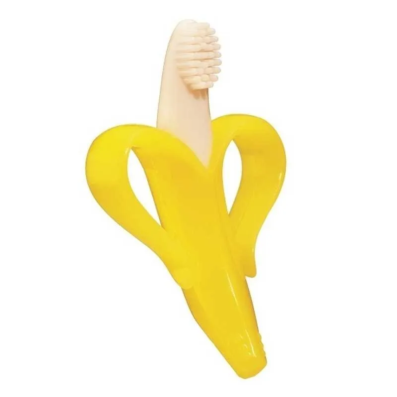 Baby banana kramtukas - dantų šepetukas