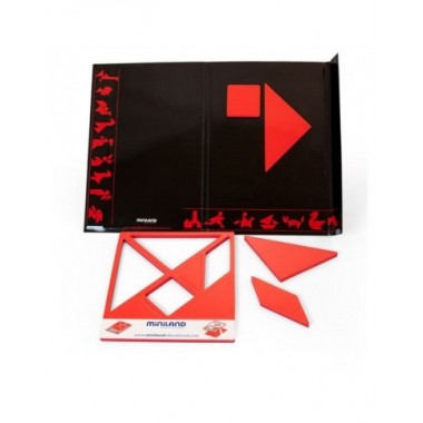 Miniland magnetinė tangrama