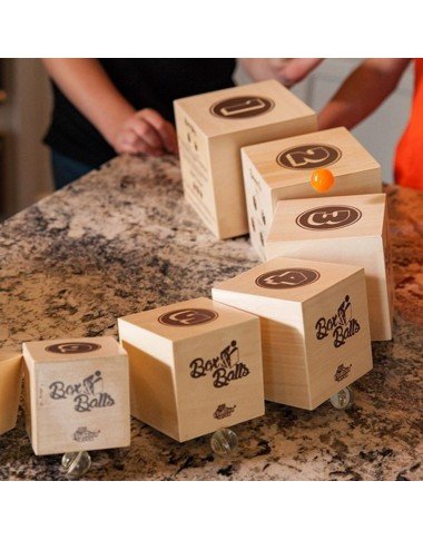 Žaidimas Box & Balls šokliukai - Lavinamieji žaislai vaikams