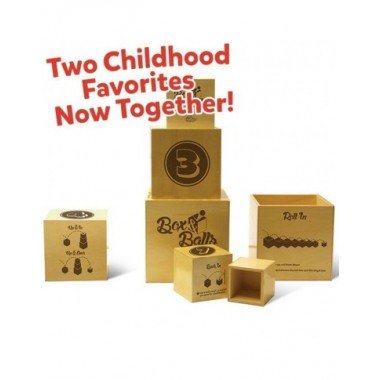 Žaidimas Box & Balls šokliukai - Lavinamieji žaislai vaikams