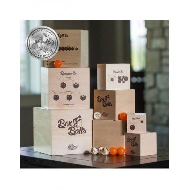 Žaidimas Box & Balls šokliukai - Lavinamieji žaislai vaikams