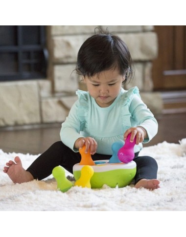 Sensorinis žaislas SpinnyPins - Lavinamieji žaislai vaikams nuo 1 metų