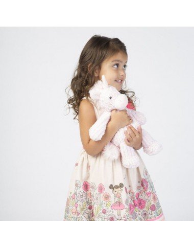 Pliušinis žaislas Rausvas Vienaragis - Pliušiniai žaislai vaikams