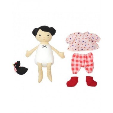 Minkšta lėlytė Nico - Pliušiniai žaislai vaikams