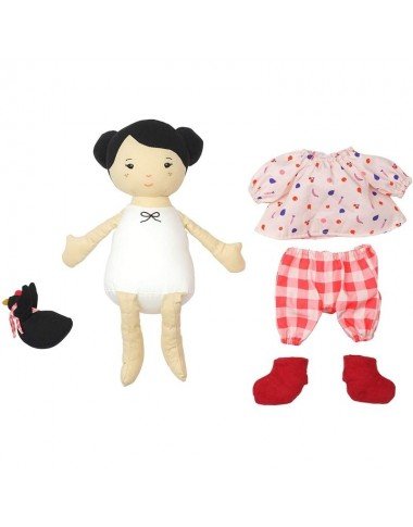 Minkšta lėlytė Nico - Pliušiniai žaislai vaikams