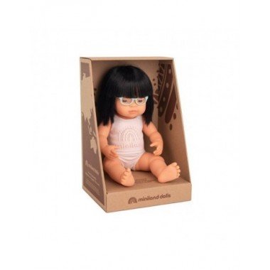 Miniland lėlė mergaitė - Žaislų parduotuvė