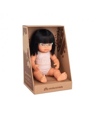 Miniland lėlė mergaitė - Žaislų parduotuvė