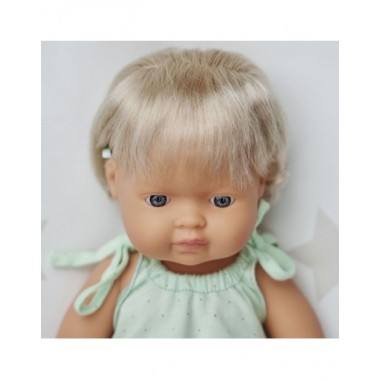 Miniland lėlė mergaitė - Žaislų parduotuvė