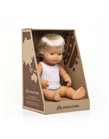Miniland lėlė mergaitė - Žaislų parduotuvė