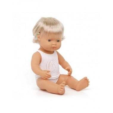 Miniland lėlė mergaitė - Žaislų parduotuvė