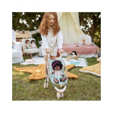 Miniland vežimėlis lėlei - Lėlės vaikams