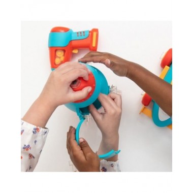 Varžtukų konstruktorius Raketa - Lavinamieji konstruktoriai vaikams nuo 3 metų 