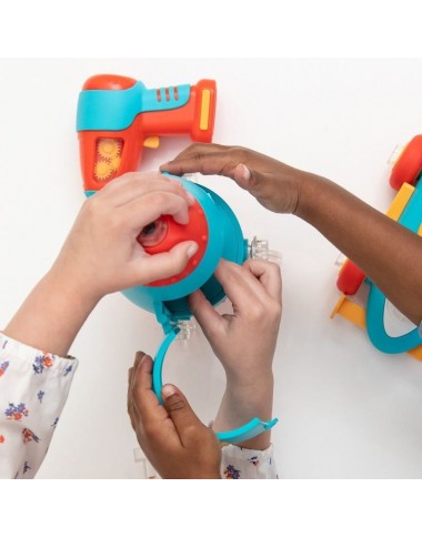 Varžtukų konstruktorius Raketa - Lavinamieji konstruktoriai vaikams nuo 3 metų 