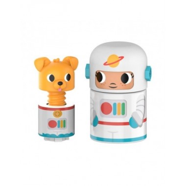 Varžtukų konstruktorius Raketa - Lavinamieji konstruktoriai vaikams nuo 3 metų 