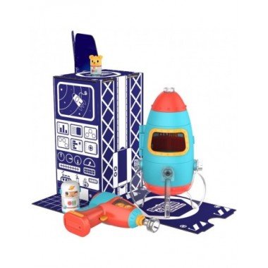 Varžtukų konstruktorius Raketa - Lavinamieji konstruktoriai vaikams nuo 3 metų 