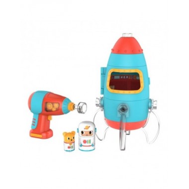 Varžtukų konstruktorius Raketa - Lavinamieji konstruktoriai vaikams nuo 3 metų 