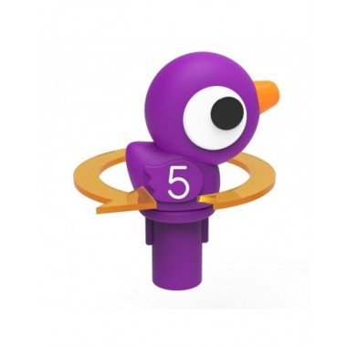 Smulkiosios motorikos žaidimas Begemotas - Lavinamieji žaislai nuo 18 mėnesių