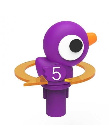 Smulkiosios motorikos žaidimas Begemotas - Lavinamieji žaislai nuo 18 mėnesių