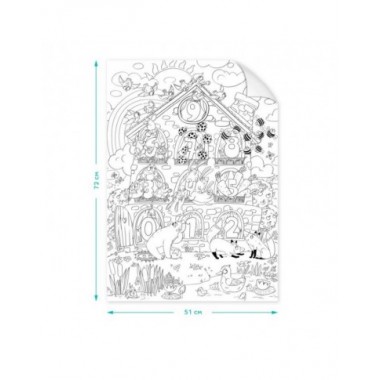 Dodo spalvinimo plakatas - Parduotuvė vaikams